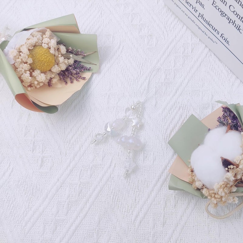 cioatu 1-4PCS Cute Phone Charms Aesthetic Y2K Cell Phone Charms Strap Strawberry Butterfly Star PhoneCharm Y2K Accessories for Bag Keychain Airpods Camera Pendants Decor - Image 2